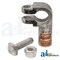 A & I Products Battery Terminal, Neg. Copper Crimp, 2/0 Ga. (5 Pk) 5" x2.5" x2.5" A-4220005N-B - alternate 4